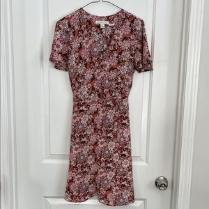 Monteau  Floral wrap Dress size xs